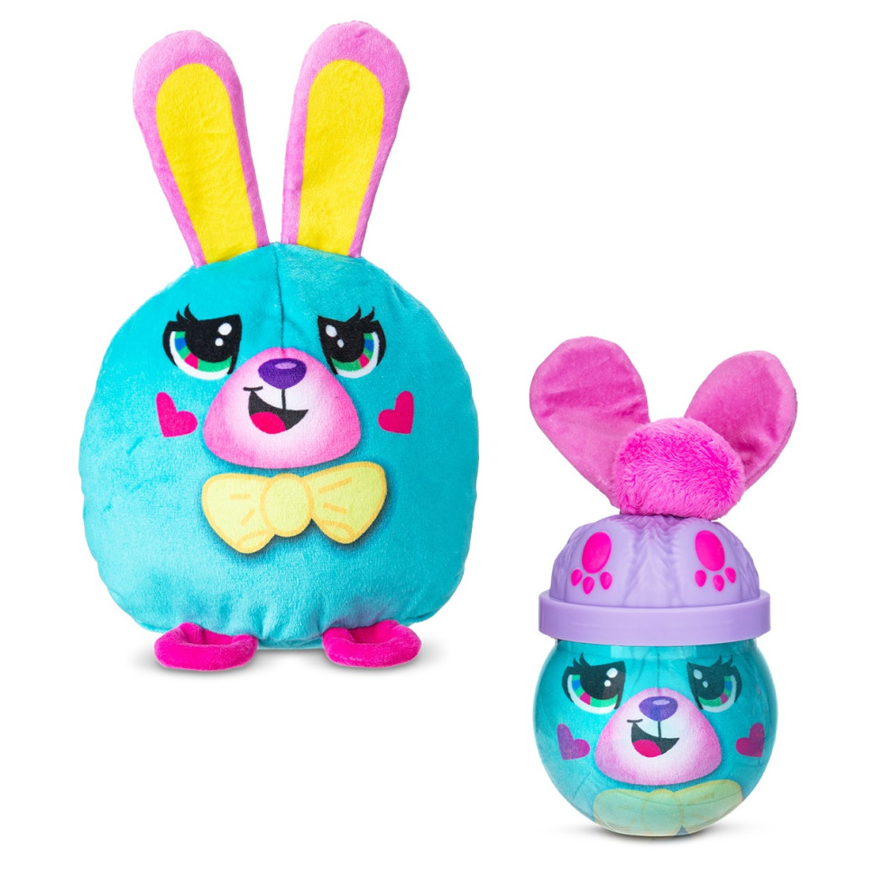 Мягкая игрушка Зайчик в банке W1 MISFITTENS 03965(W1) в ассортименте