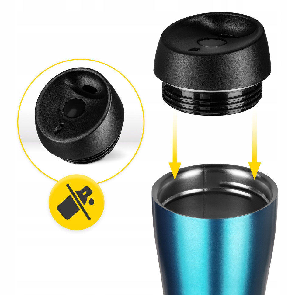 Термокружка Travel Mountain Goat P-5905973406932 Blue 0.38 мл