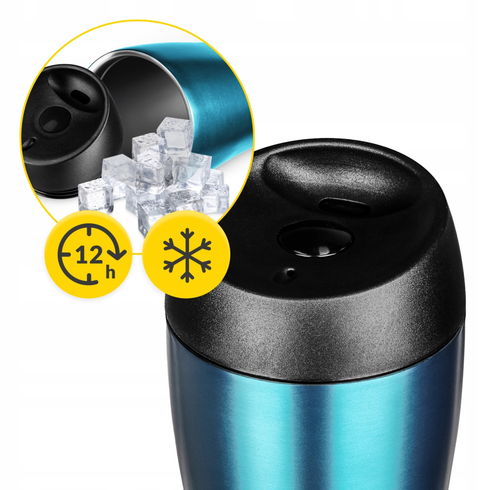 Термокружка Travel Mountain Goat P-5905973406932 Blue 0.38 мл