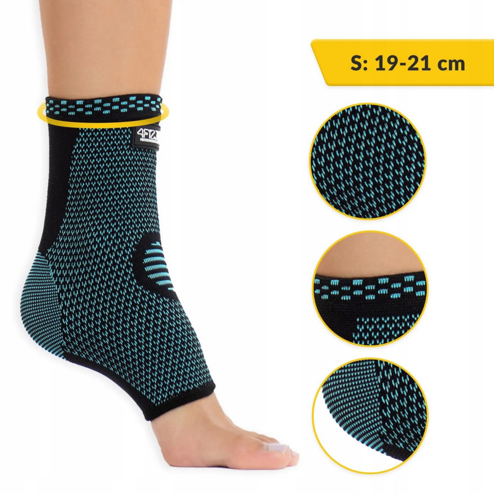 Фиксатор (бандаж) для голеностопа 4FIZJO 4FJ0487 Size S 1 шт