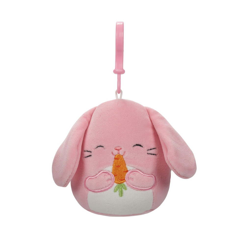 Мягкая игрушка Зайчик Боп Squishmallows SQCP00178 на клипсе 9 см