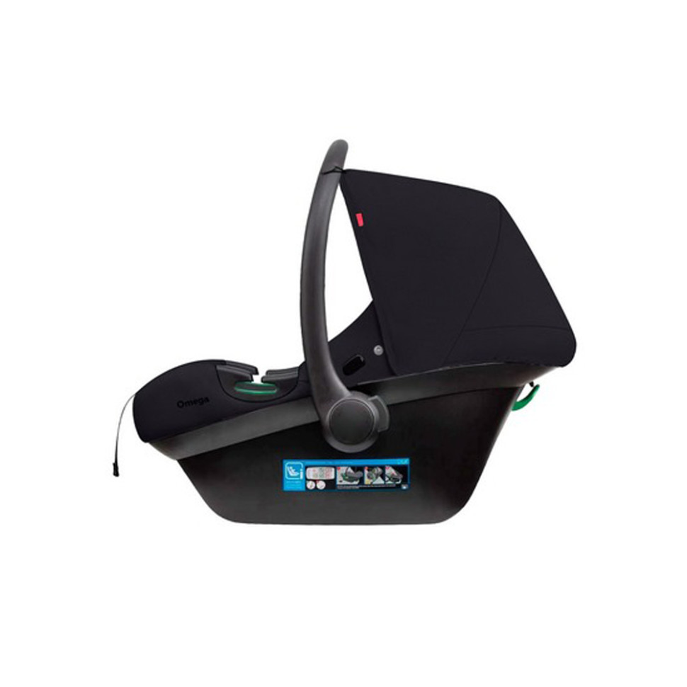 Коляска універсальна 3 в 1 Omega CRL-6545 CARRELLO CRL-6545 Cosmo Black