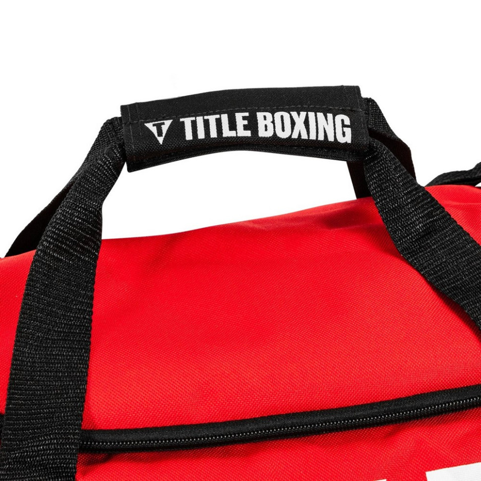 Спортивна сумка Boxing Individual Sport Bag TITLE ISB4 RD/BK, Red