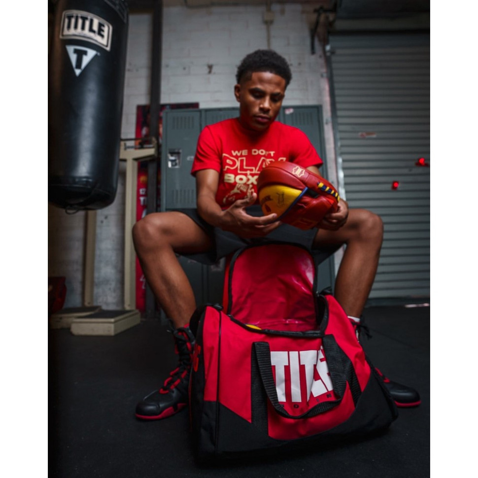 Спортивна сумка Boxing Individual Sport Bag TITLE ISB4 RD/BK, Red