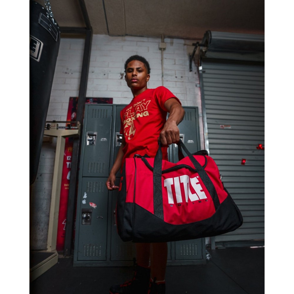 Спортивна сумка Boxing Individual Sport Bag TITLE ISB4 RD/BK, Red