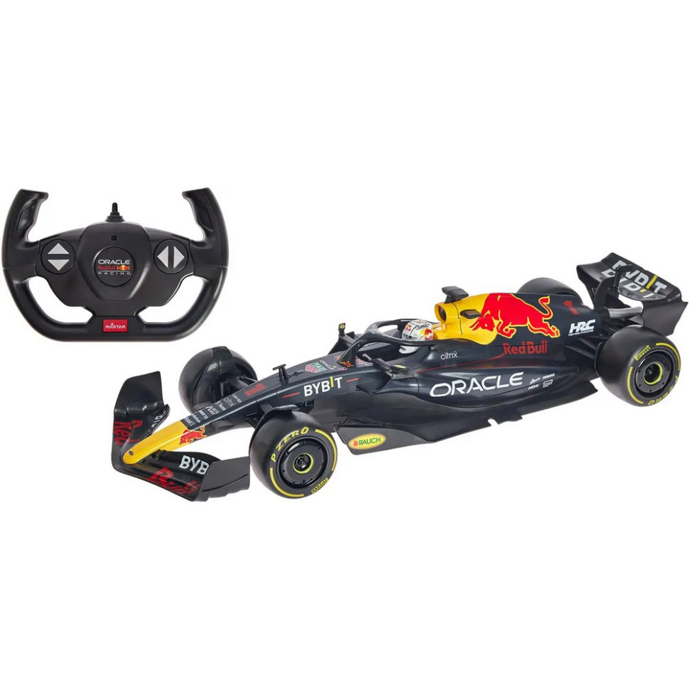 Машинка на радіокеруванні Oracle Red Bull Racing RB18 Rastar 94706 dark blue 1:12
