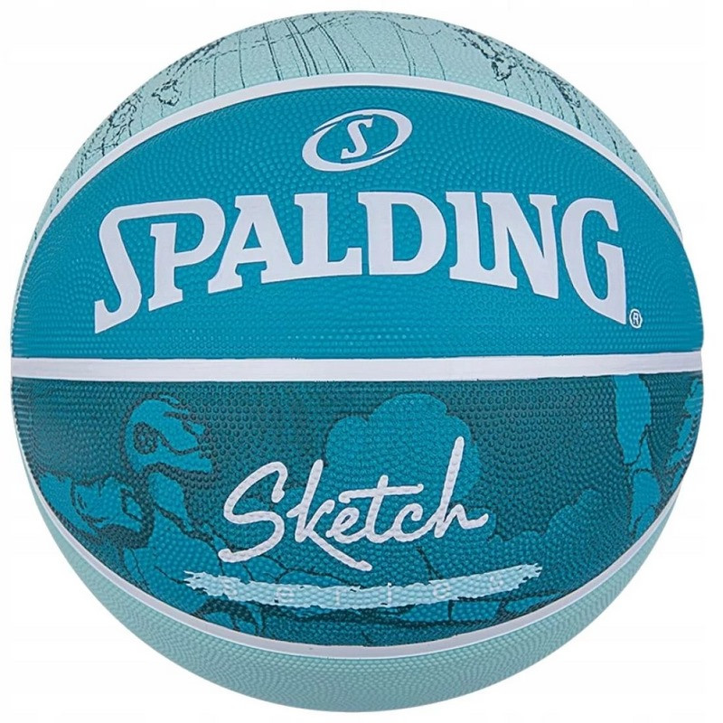 Мяч баскетбольный Sketch Crack Ball Spalding 84380Z размер 7