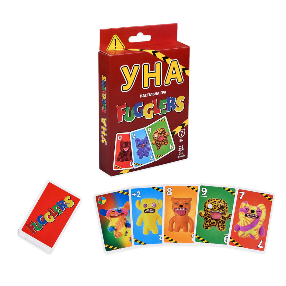 Карткова гра Уна Fugglers Strateg 30935, 108 карток, інструкція