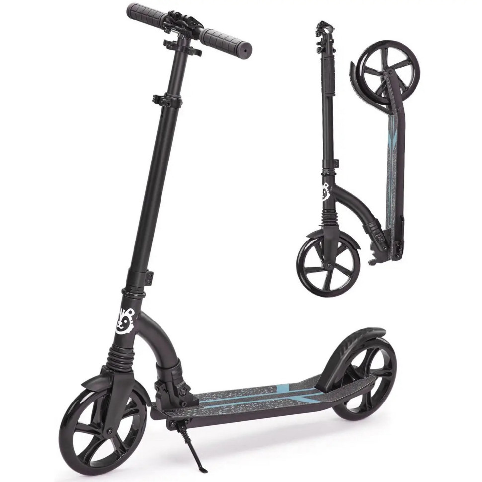 Самокат детский Babytiger Spido Black Kinderkraft BRSPID00BLK0000 до 100 кг