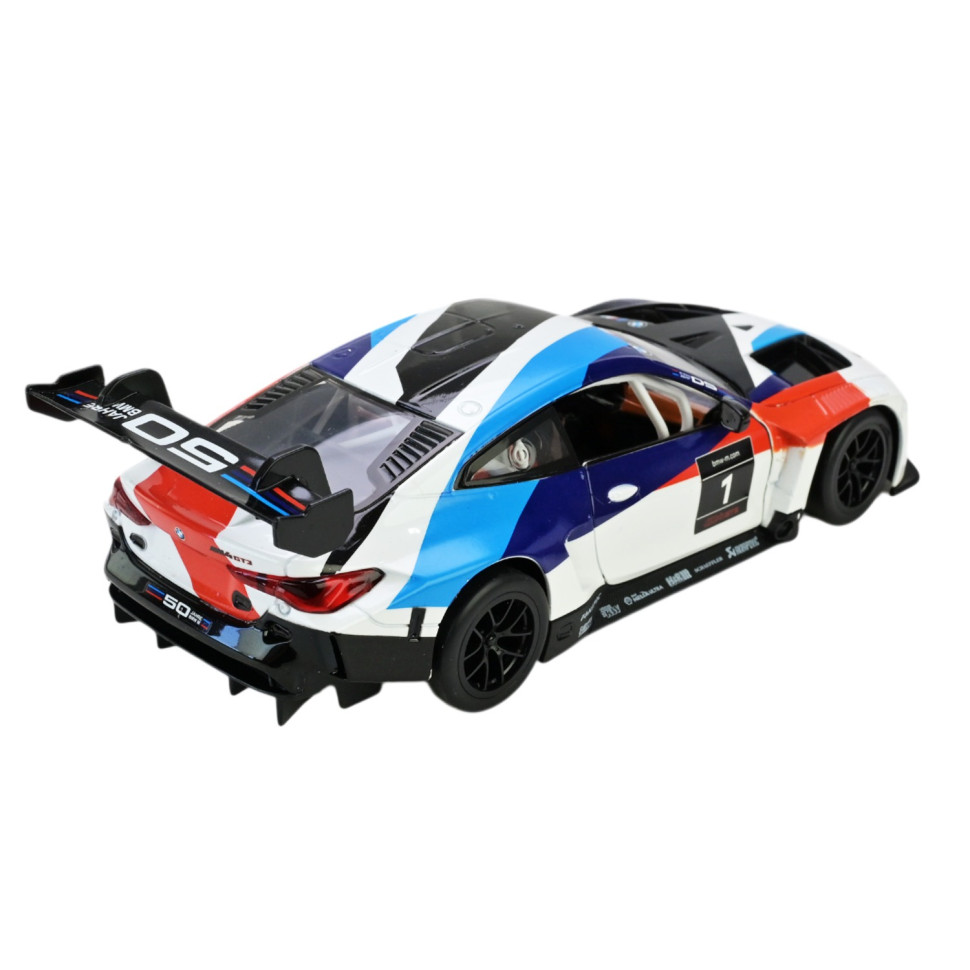 Коллекционная машинка BMW M4 GT3 АВТОПРОМ 68282A(W) масштаб 1:24