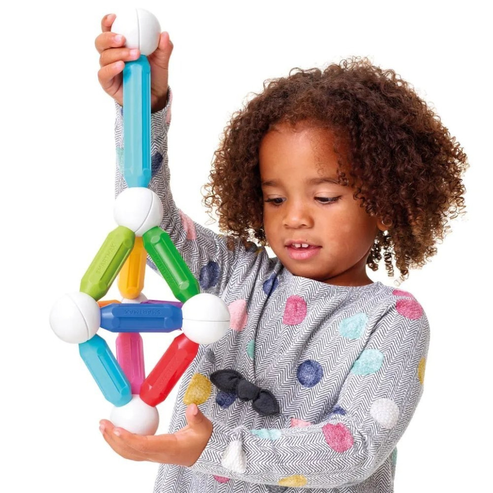 Магнитный конструктор Мое первое строительство SmartMax SMX 321, 20 деталей