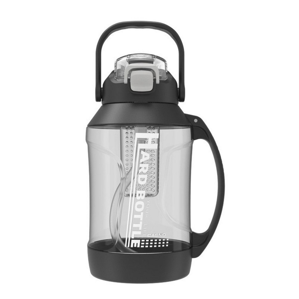 Пляшка для води KXN-1269 Casno KXN-1269_Black 1,9 л, чорний