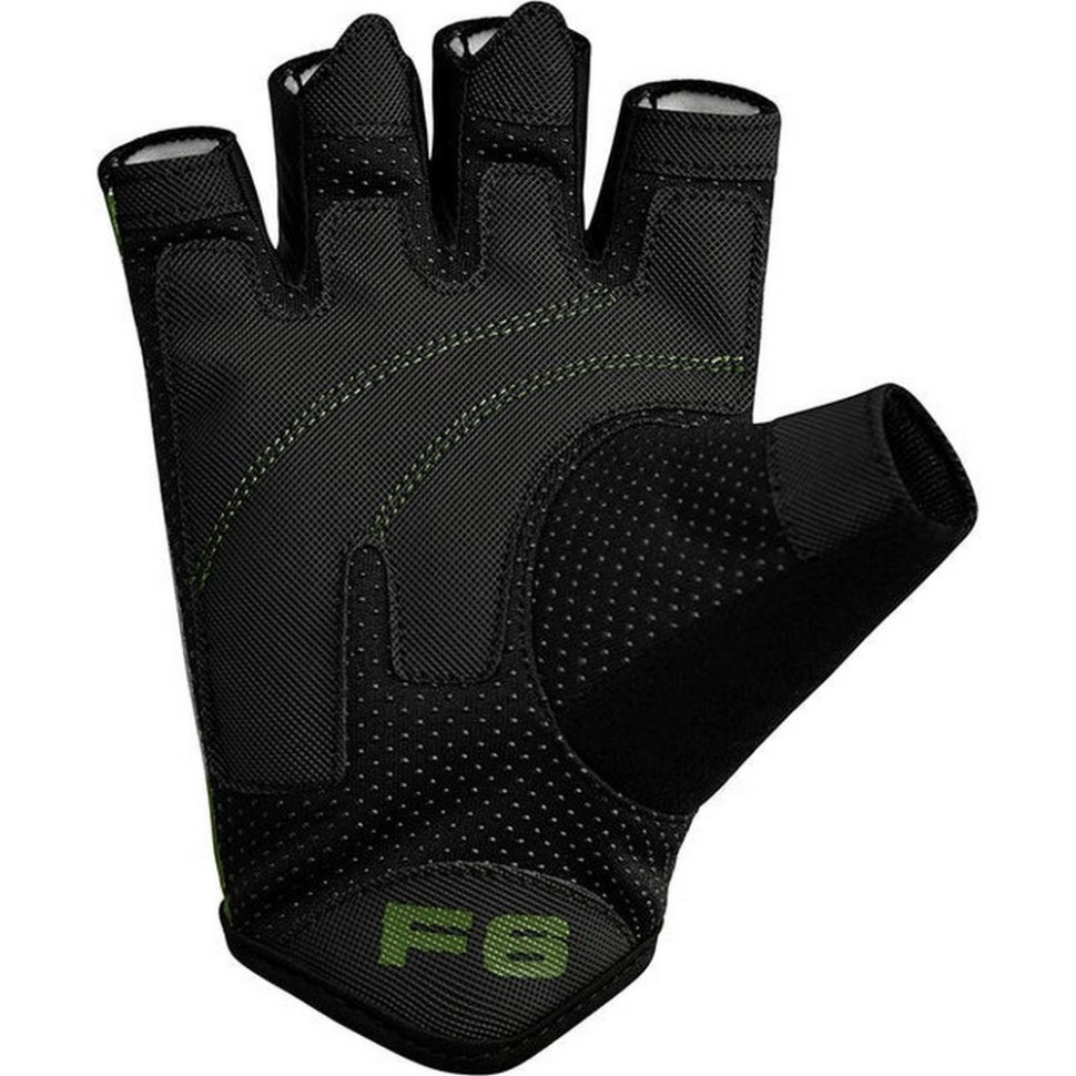 Перчатки для фитнеса F6 Sumblimation RDX Inc Limited WGS-F6GN-M, Black/Green, M