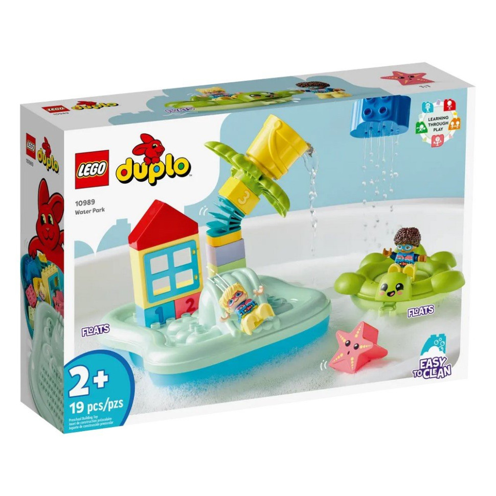 Конструктор дитячий Аквапарк LEGO DUPLO 10989, 19 деталей