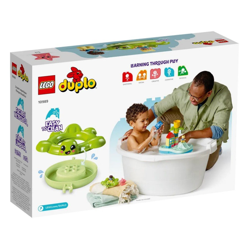 Конструктор дитячий Аквапарк LEGO DUPLO 10989, 19 деталей