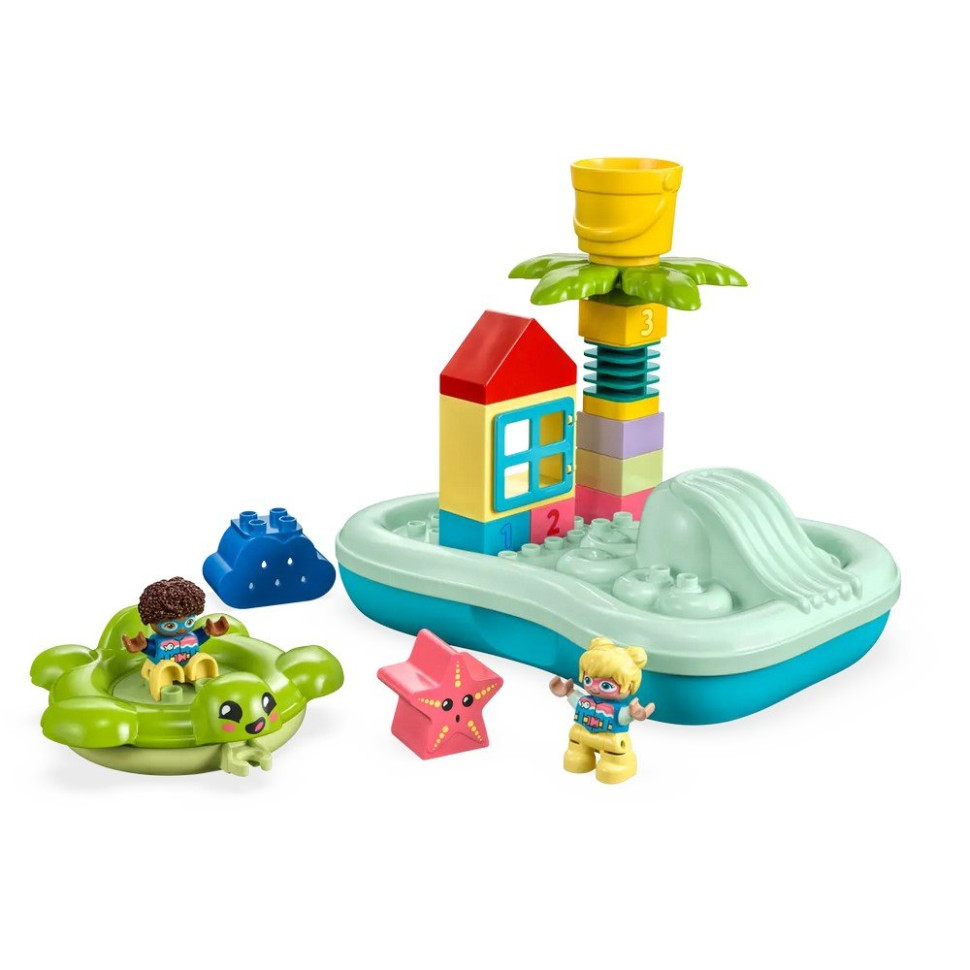 Конструктор дитячий Аквапарк LEGO DUPLO 10989, 19 деталей