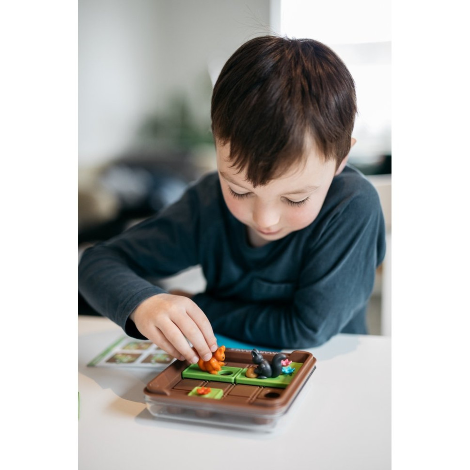Гра-головоломка Вперед за горіхами! Smart Games SG 425, 60 завдань