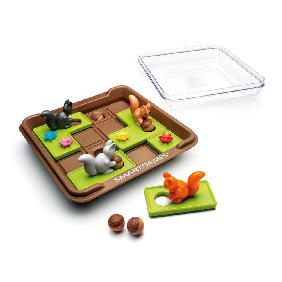 Гра-головоломка Вперед за горіхами! Smart Games SG 425, 60 завдань