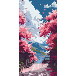 Картина по номерам "Весенний пейзаж" Art Craft 11570-AC 40х80 см Картина по номерам "Весенний пейзаж" Art Craft 11570-AC 40х80 см