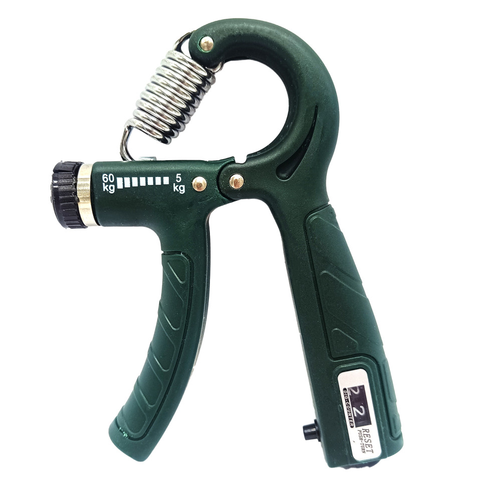 Эспандер кистевой со счетчиком Bambi MS 4122-3(Green), нагрузка 5-60 кг