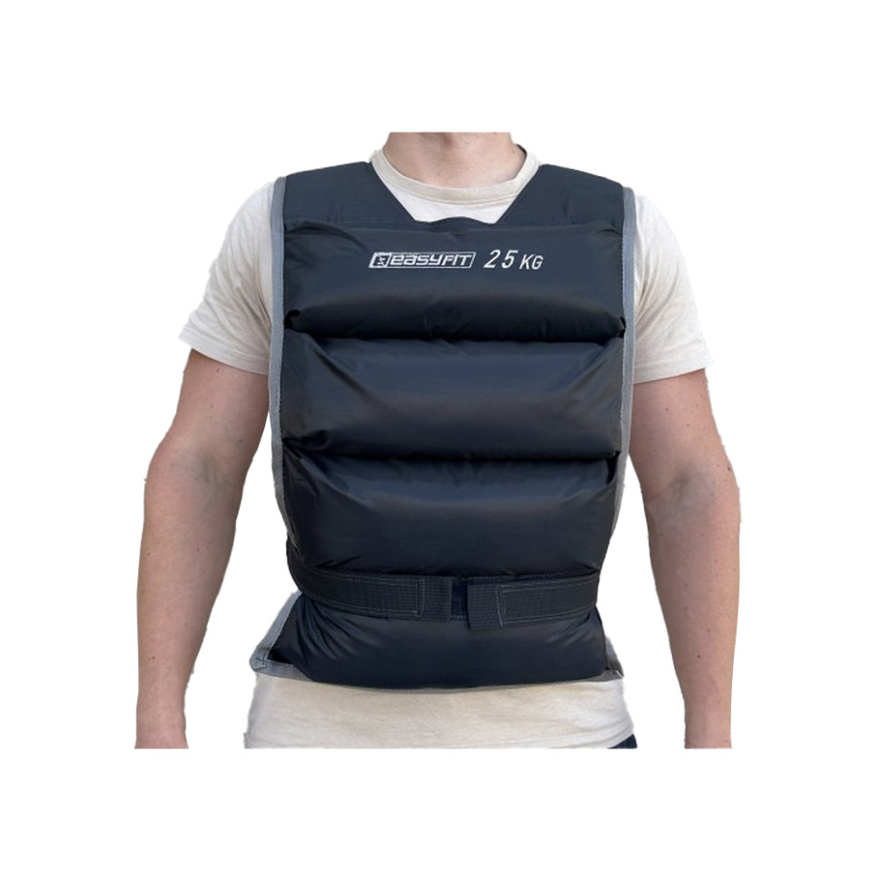 Жилет утяжелительный EasyFit EF-WTVS-025, 25 кг