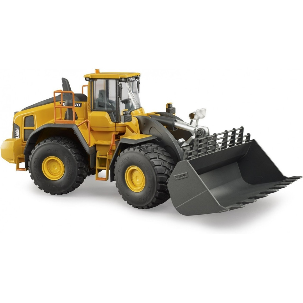 Машинка іграшкова Трактор-навантажувач Volvo Bruder 02458 з рухомим ковшем