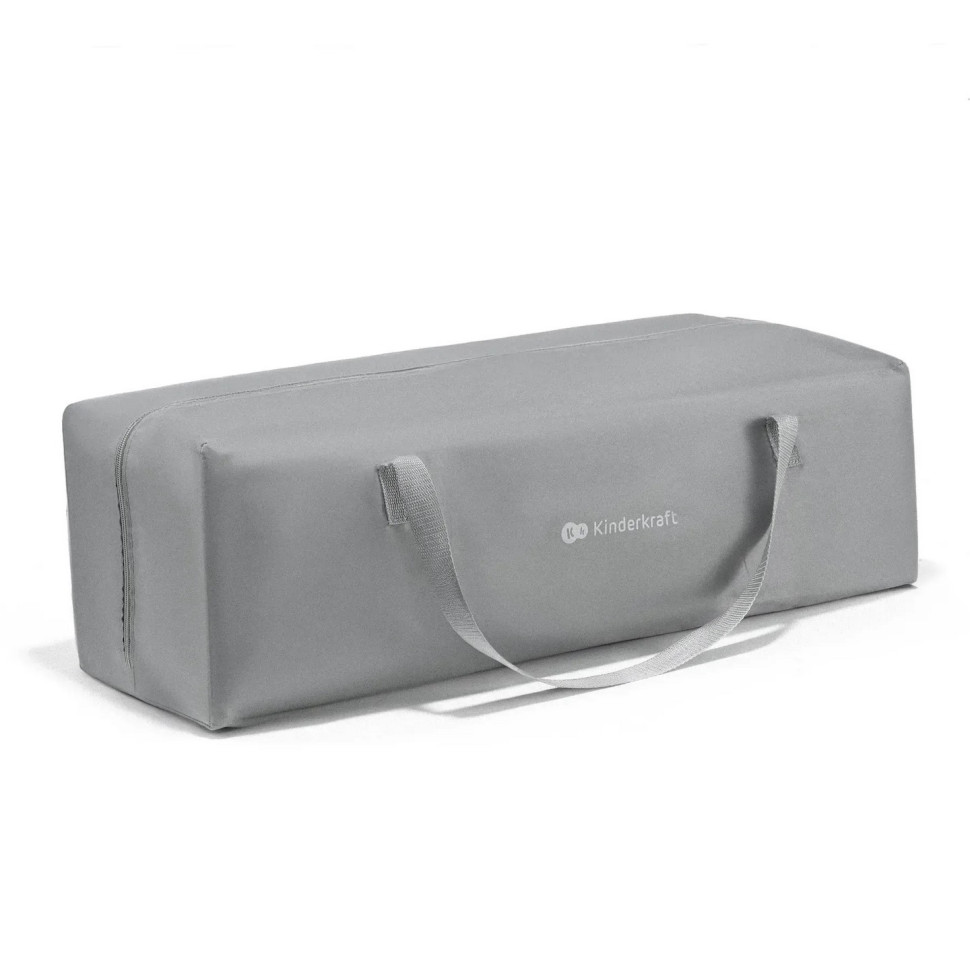 Детская кровать-манеж Ziki Kinderkraft KLZIKI00GRY0000 Grey