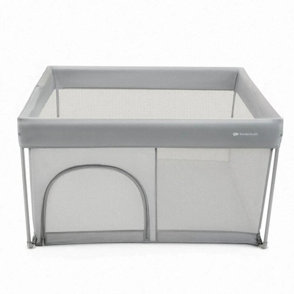 Детская кровать-манеж Ziki Kinderkraft KLZIKI00GRY0000 Grey