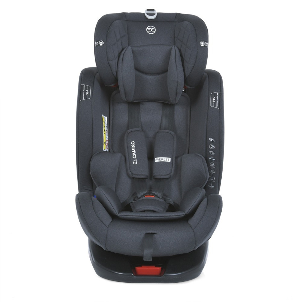 Дитяче автокрісло ME 1114 EVEREST El Camino ME 1114 Dark Gray, Dark Gray