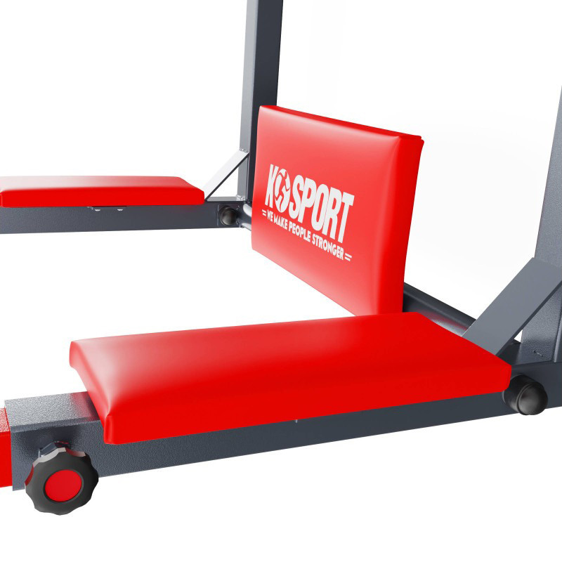 Турник с брусьями настенный с крюком для боксерской груши KSSL081/3 K-Sport KS-230 до 200 кг