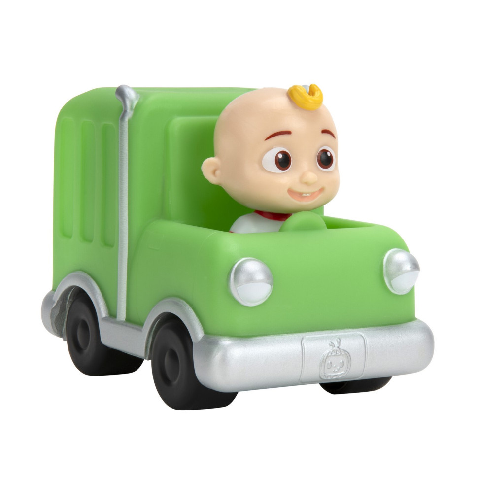Машинка CoComelon Mini Vehicles Green Trash Truck Зелений сміттєвоз CMW0014