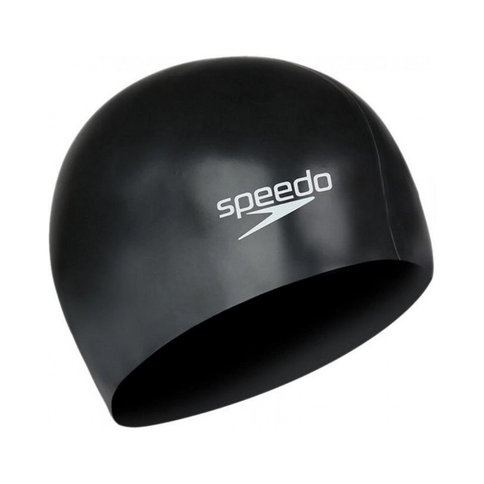 Шапка для плавання FLAT SILICONE CAP AU Speedo 8-709910001 чорний, OSFM