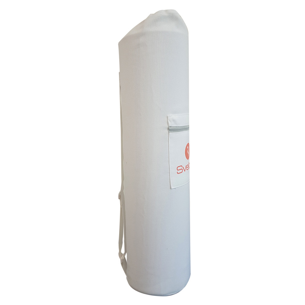 Чохол для йога-мату Sveltus SLTS-2360 з кишенею, білий, 67х26 см