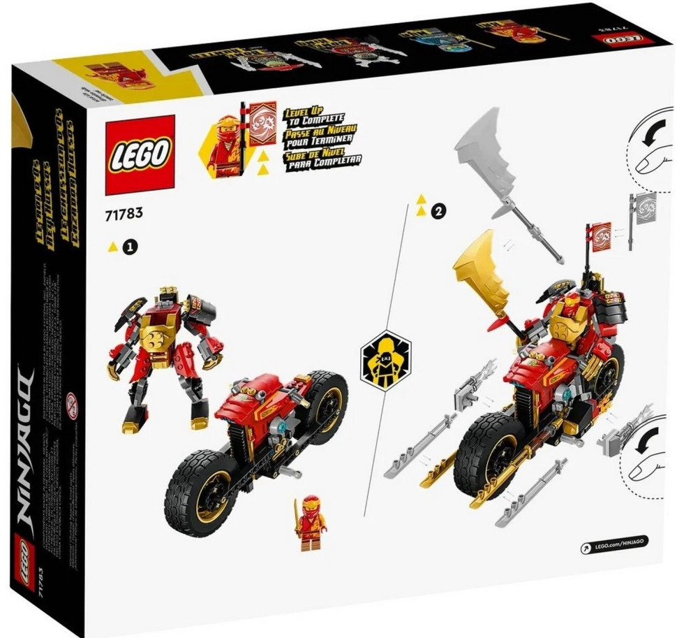 Конструктор LEGO Ninjago Робот-вершник Кая EVO 71783