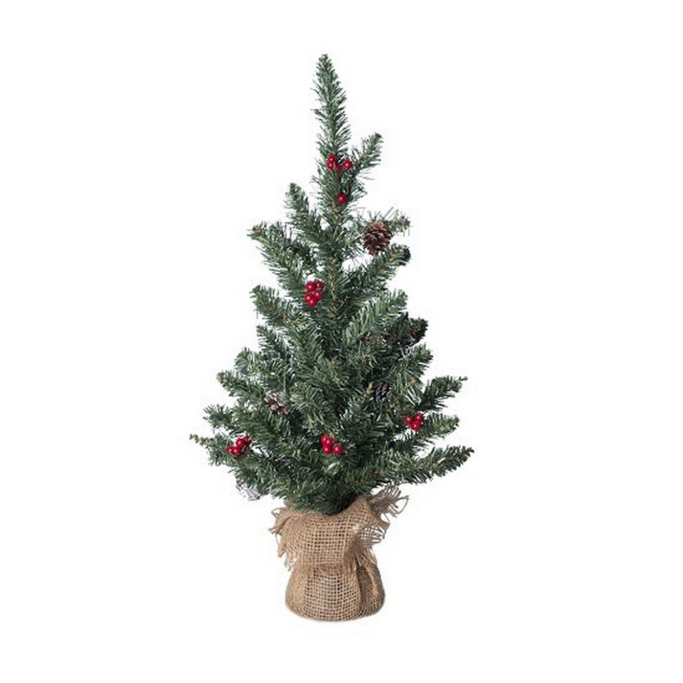Сосна Creston Frosted BlackBoxx 8718861153057, 0,60 м, зеленая с шишками и ягодами