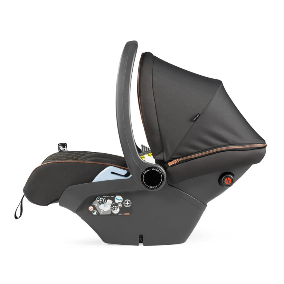 Автокресло Primo Viaggio Lounge 500 Peg-Perego IMLO000000GS53SQ53, изысканно-коричневое с полоской
