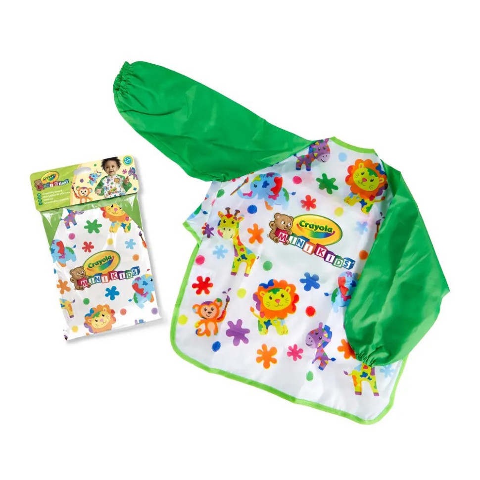 Детский фартух для творчества Mini Kids Crayola 25-3940 на липучке