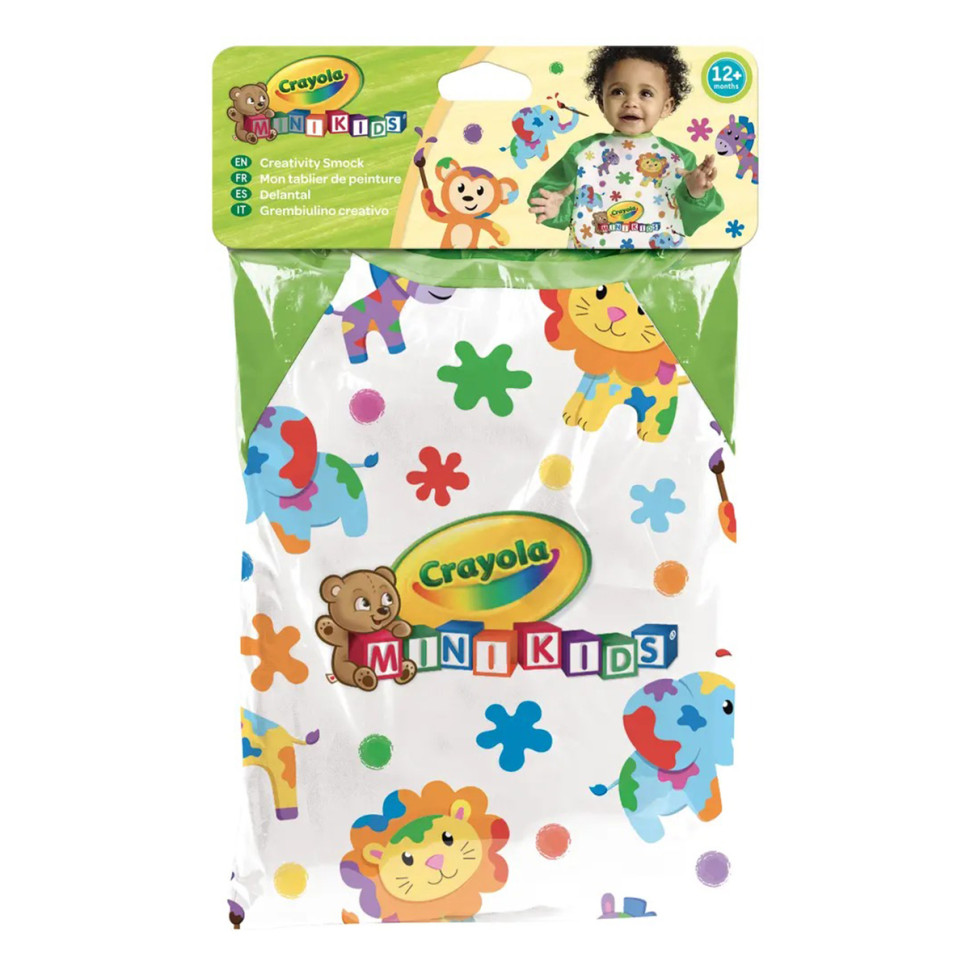 Детский фартух для творчества Mini Kids Crayola 25-3940 на липучке