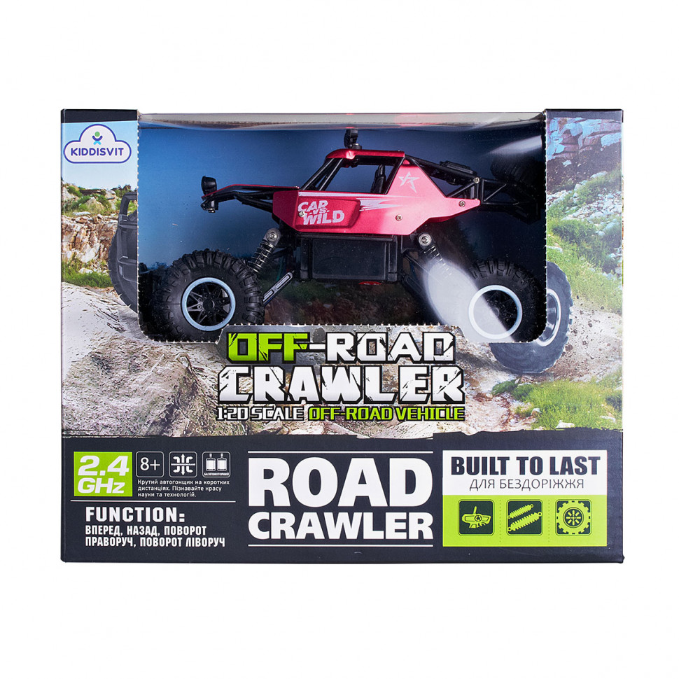 Автомобіль OFF-ROAD CRAWLER на р/к - CAR VS WILD