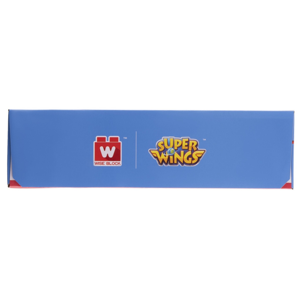 Конструктор-трансформер Super Wings Small Blocks 2-in-1 Buildable Transforming Vehicle Donnie, Донні EU385007