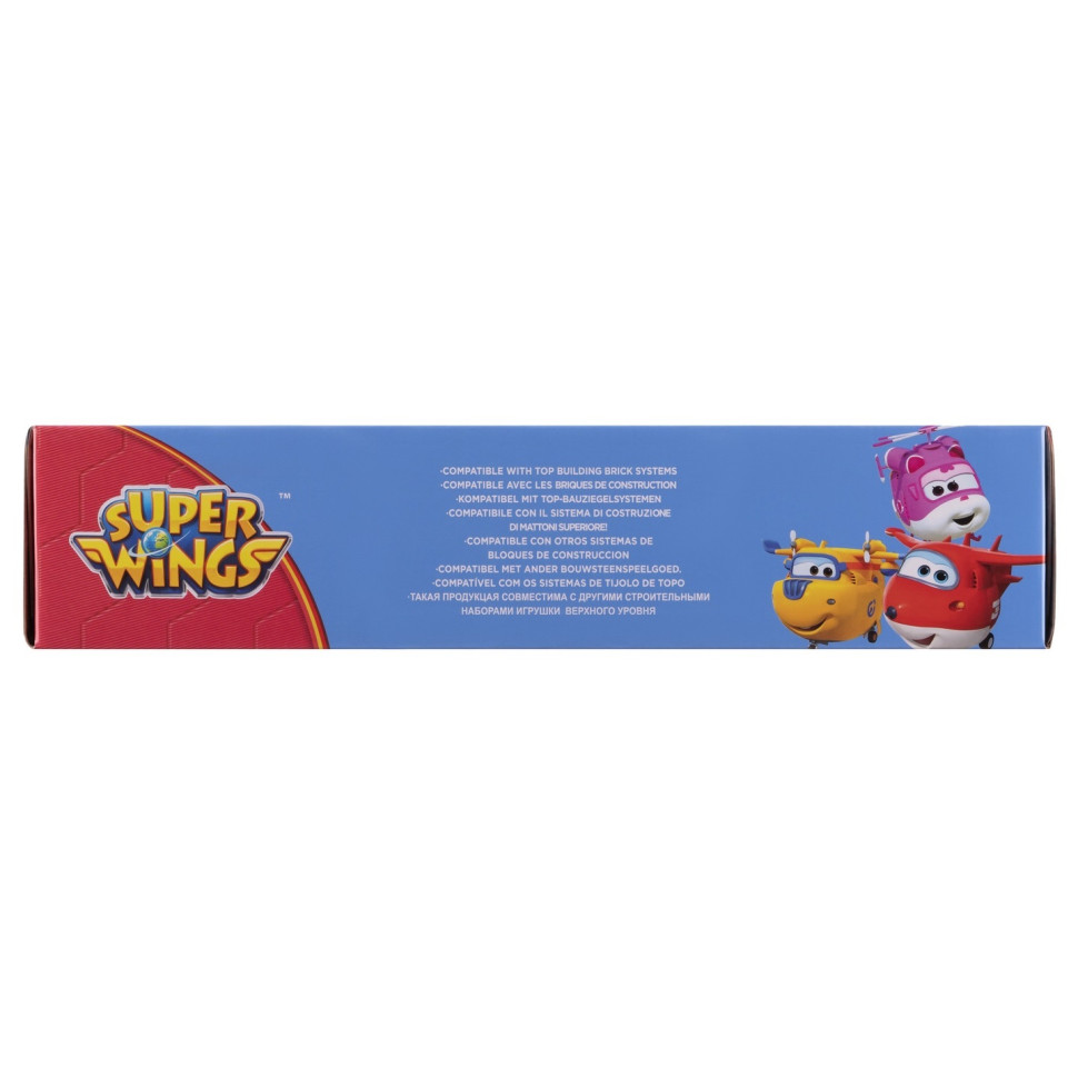 Конструктор-трансформер Super Wings Small Blocks 2-in-1 Buildable Transforming Vehicle Donnie, Донні EU385007