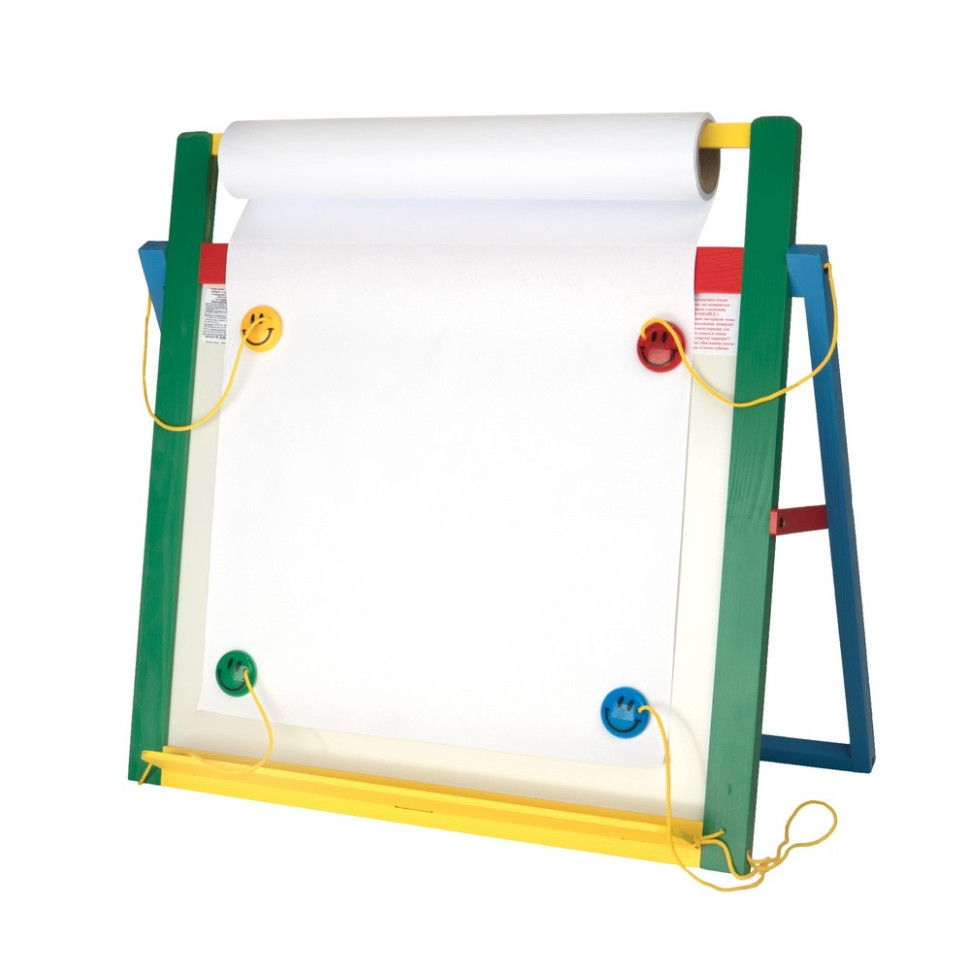 Доска магнитная для рисования Komarovtoys М 409 мел, фломастер 