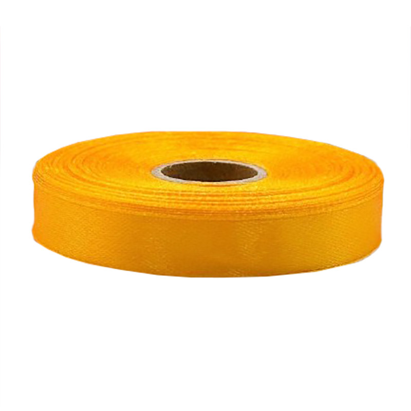 Атласная лента для рукоделия Bambi АБ-641, 1,2см x 23 м, Оранжевый