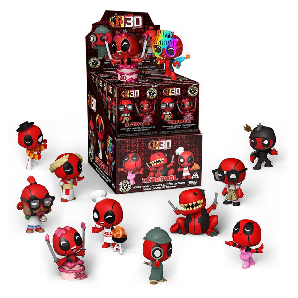 Ігрова фігурка Funko mystery minis Дедпул Funko POP! 55210 в асортименті