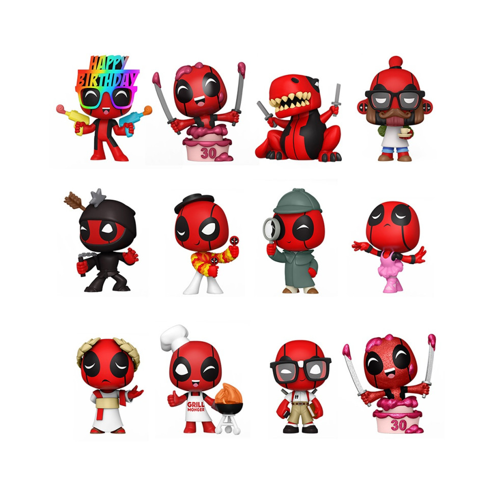 Ігрова фігурка Funko mystery minis Дедпул Funko POP! 55210 в асортименті