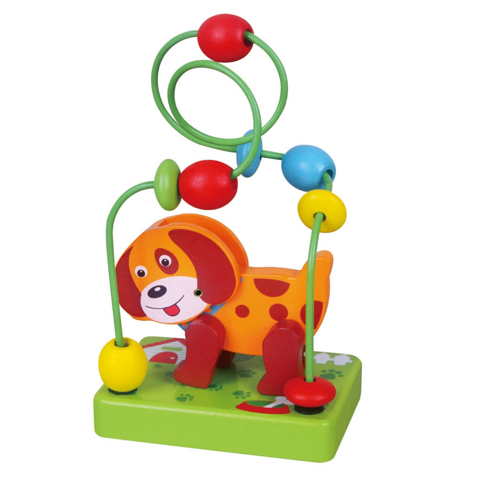 Розвиваючий лабіринт Собачка Viga Toys 59662 дерев'яний