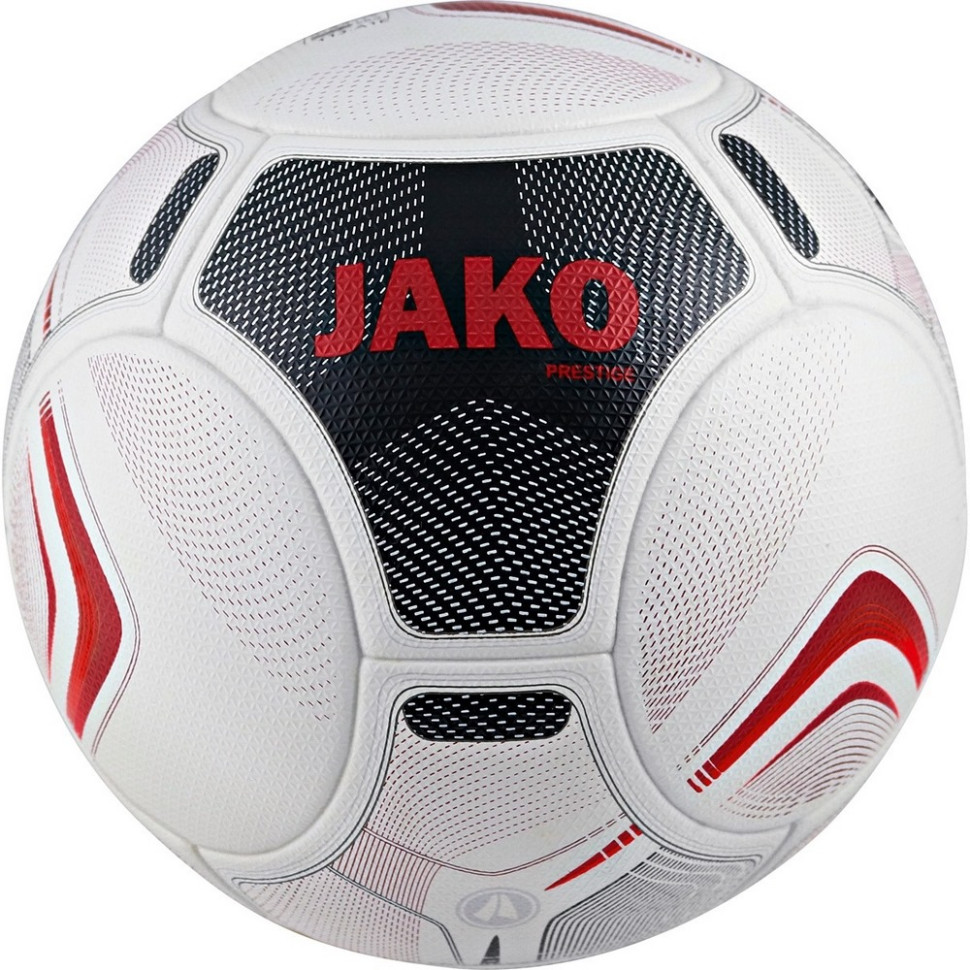 М'яч футбольний Fifa Prestige Qulity Pro Jako 2344-00 білий, чорний, бордовий № 5