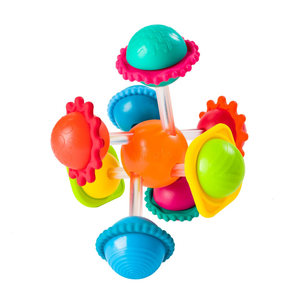 Прорізувач для зубов Сенсорні кулі Fat Brain Toys F136ML Wimzle