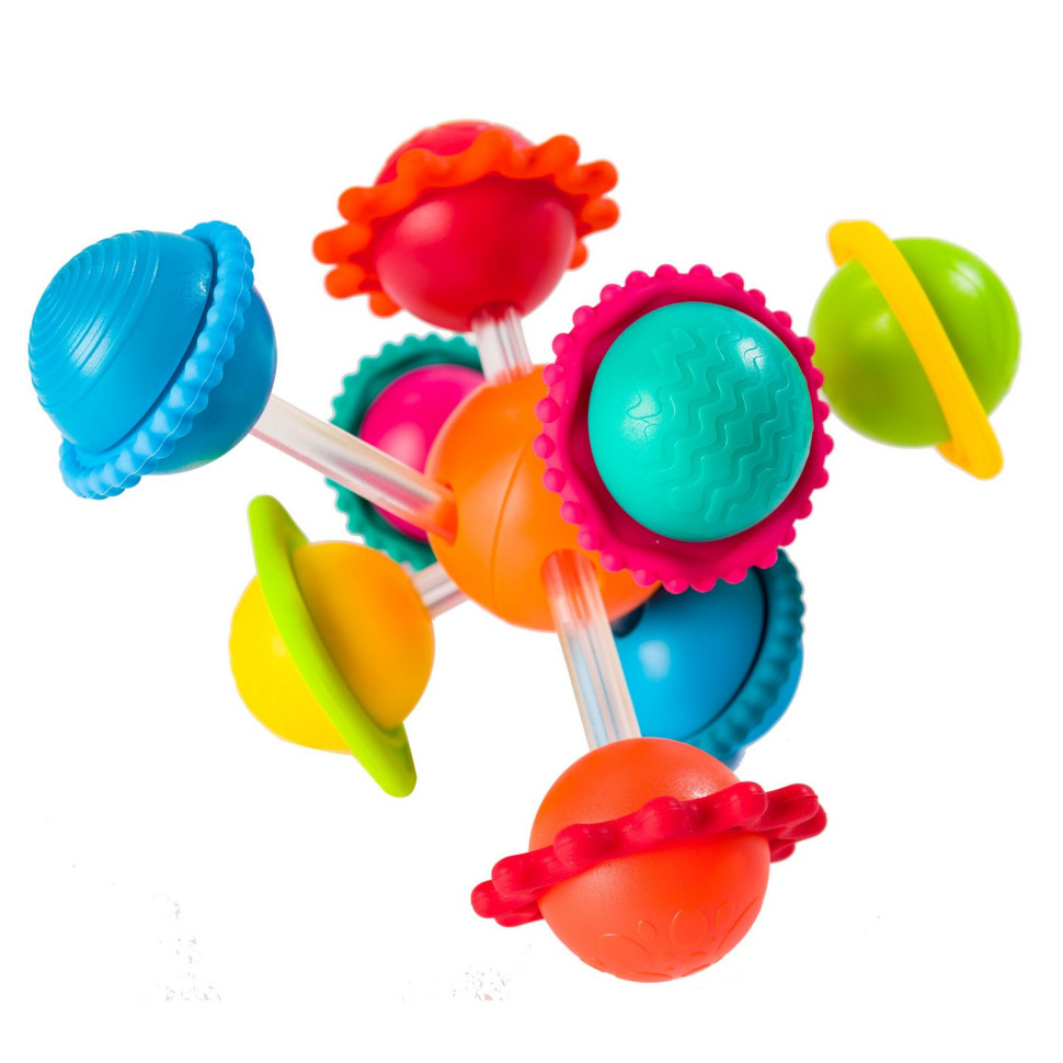 Прорізувач для зубов Сенсорні кулі Fat Brain Toys F136ML Wimzle