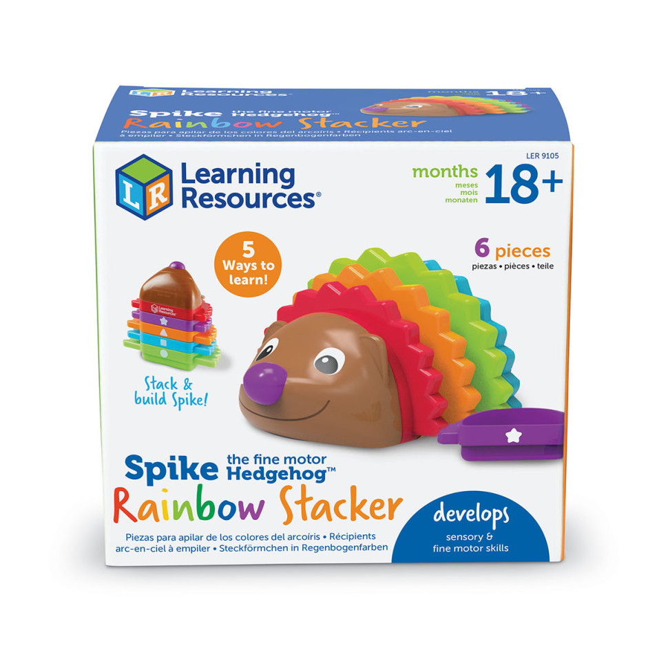 Обучающий игровой набор Красочный ёжик Learning Resources LER9105, 6 элементов